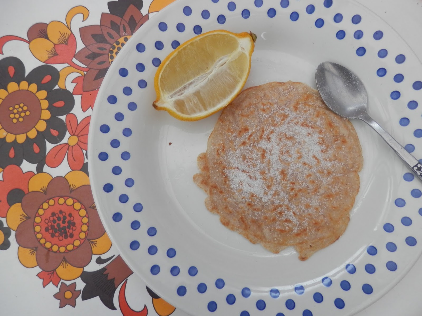 Second Hand Susie Vegan pancake recipe, buckwheat flour and coconut