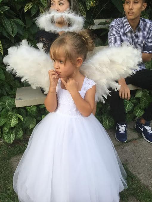 vestidos para anjinhas de casamento