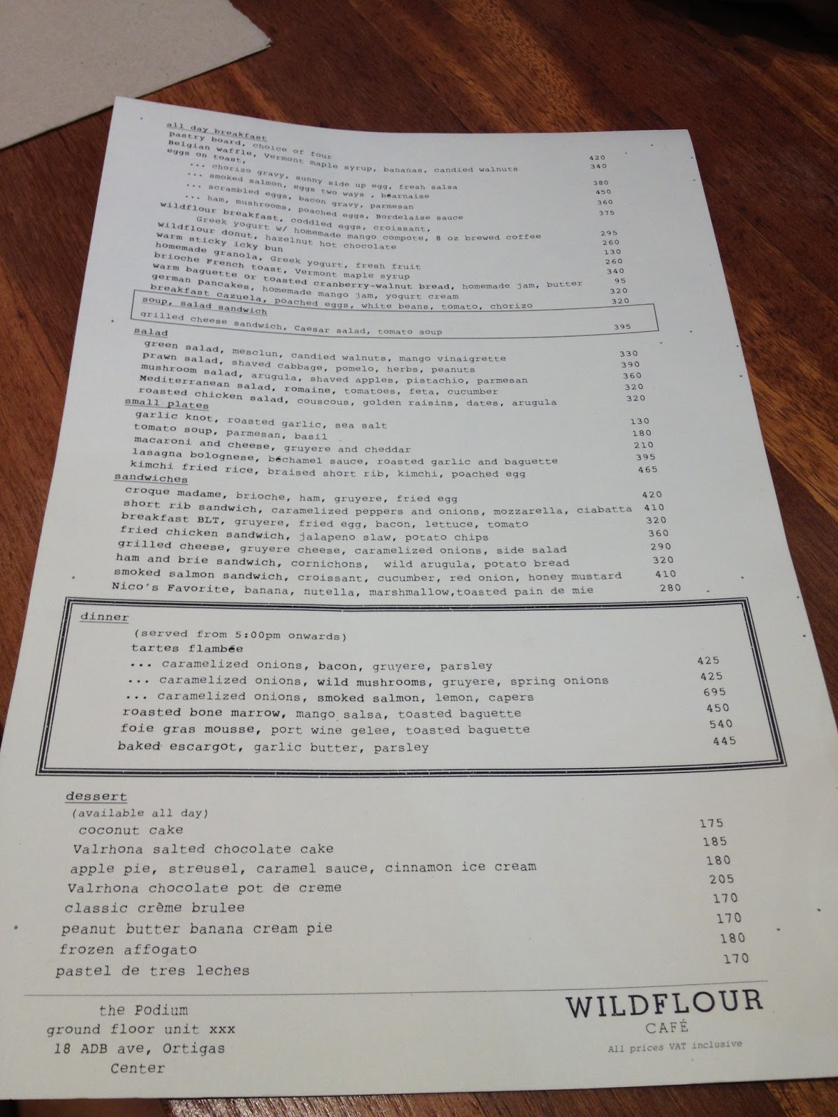 Pastry Overload at Wildflour Café + Bakery Nowhereian Notes