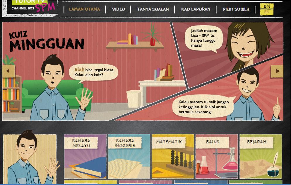 LAMAN WEB PUSAT SUMBER SMK KOTA MARUDU 2: Tutor TV PMR dan SPM