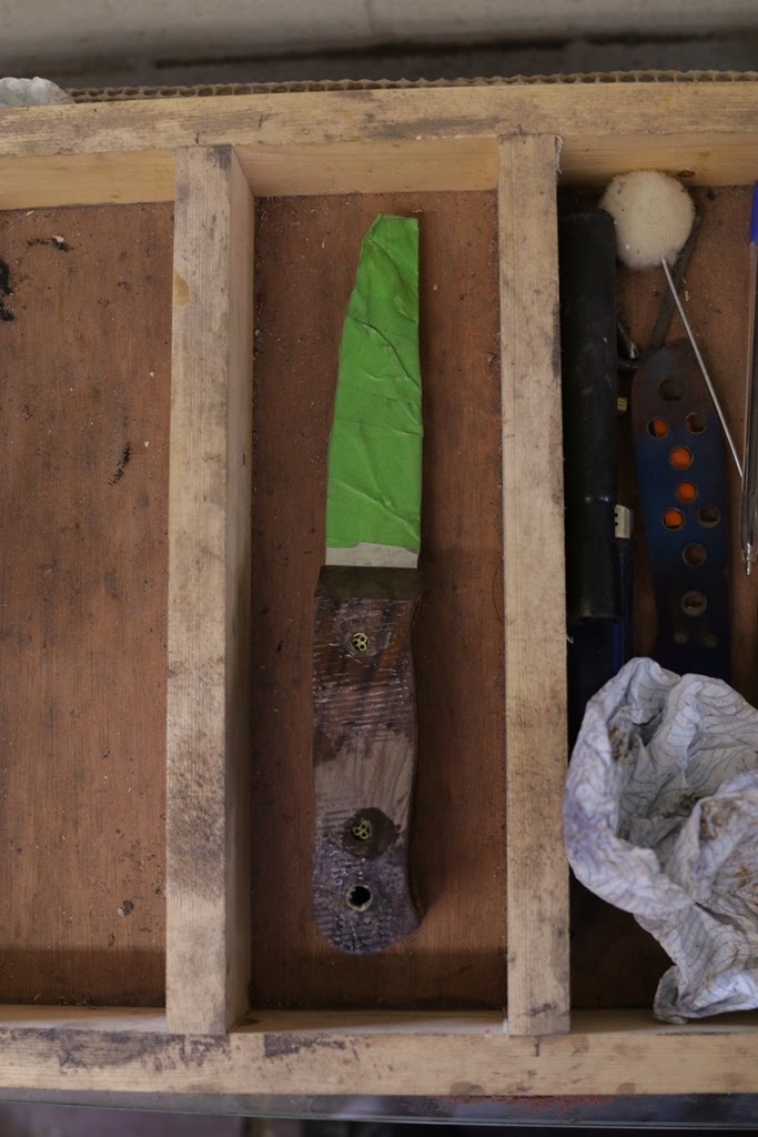 TankTracksBushcraft Bushcraft Knifes The Jacklore Classic Knife Build