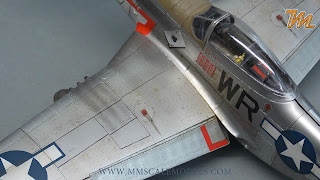 P-51 D-15 Mustang ICM 1/48 - plastic scale model build review
