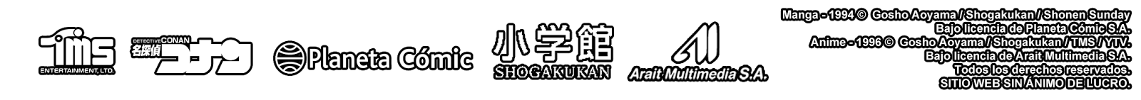 'Detective Conan' es una marca de TMS Entertainment y Shogakukan. Todos los derechos reservados.