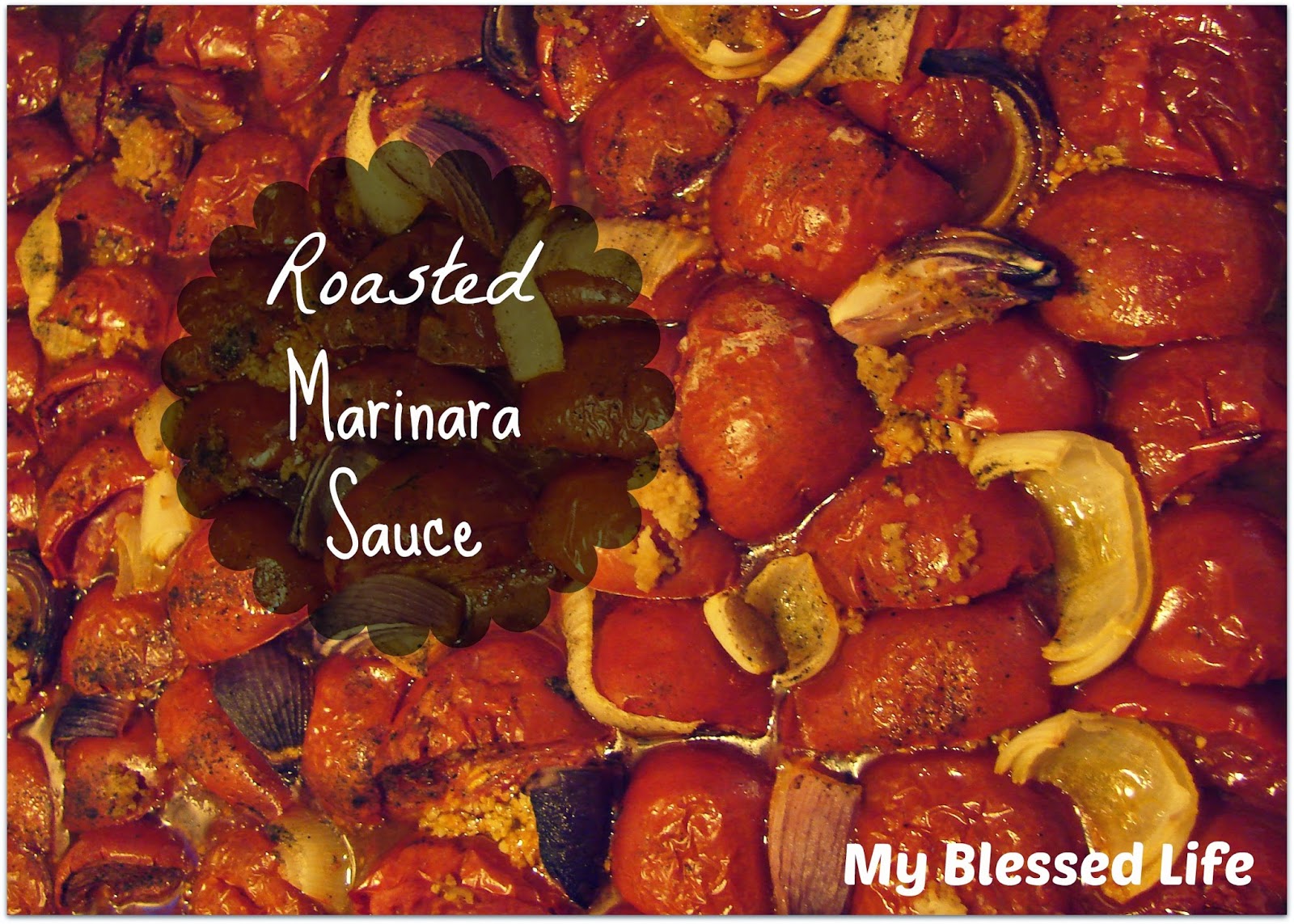 Tasty Tuesday {roasted marinara sauce}