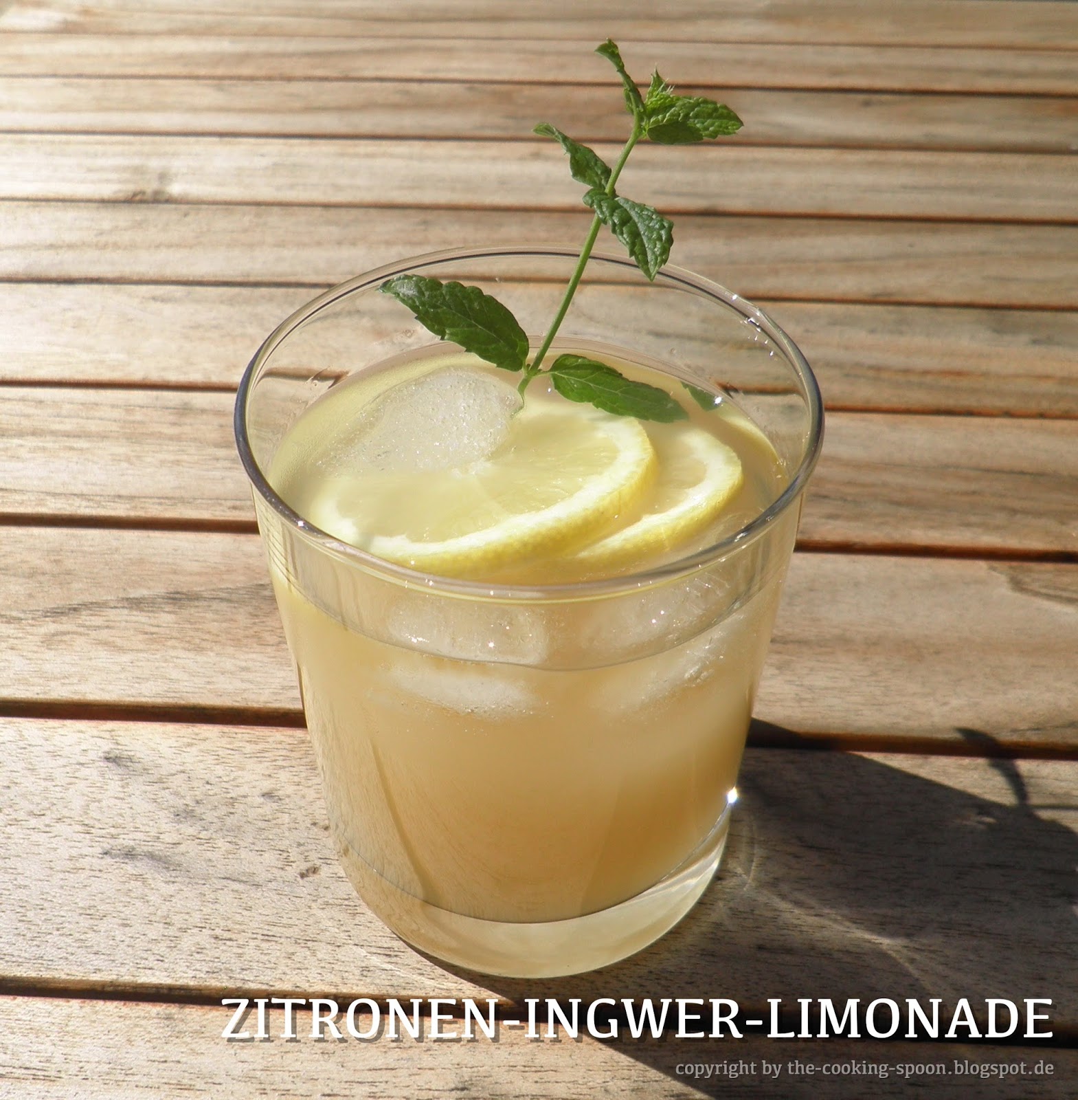 The Cooking Spoon: Zitronen-Ingwer-Limonade