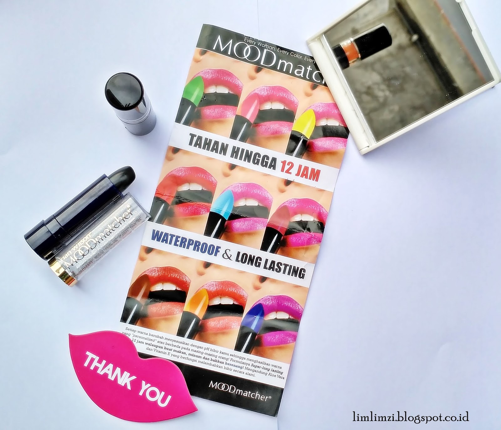 [REVIEW] MOODmatcher Lipstick (Orange & Black) pyramid limaszi