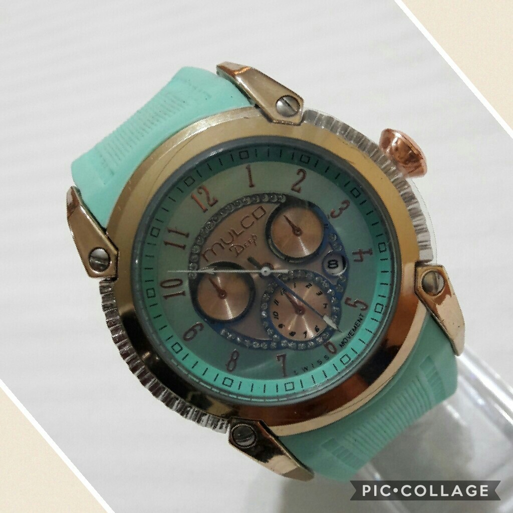 Reloj mulco deep color disponible aguamarine