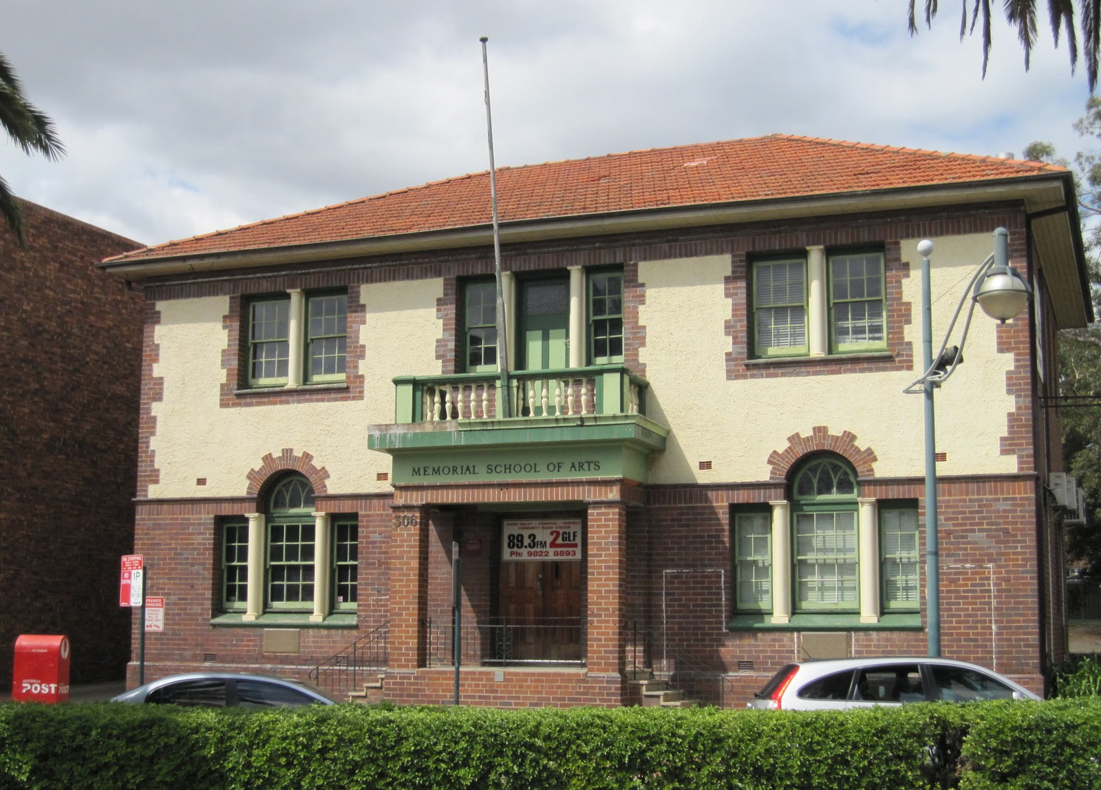 Sydney City and Suburbs Liverpool, Memorial School of Arts