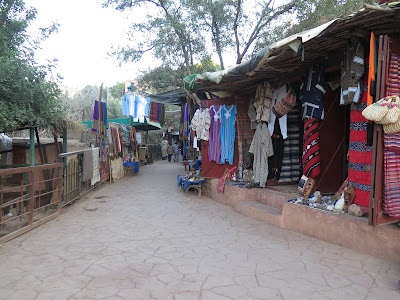Tiendas en las Cascadas de Ouzoud