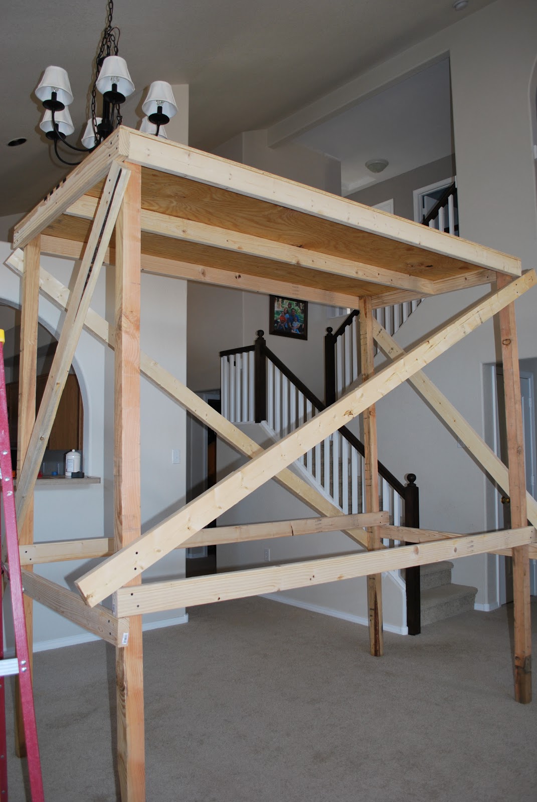 Two Crafty Housewives How we are painting our vaulted ceiling