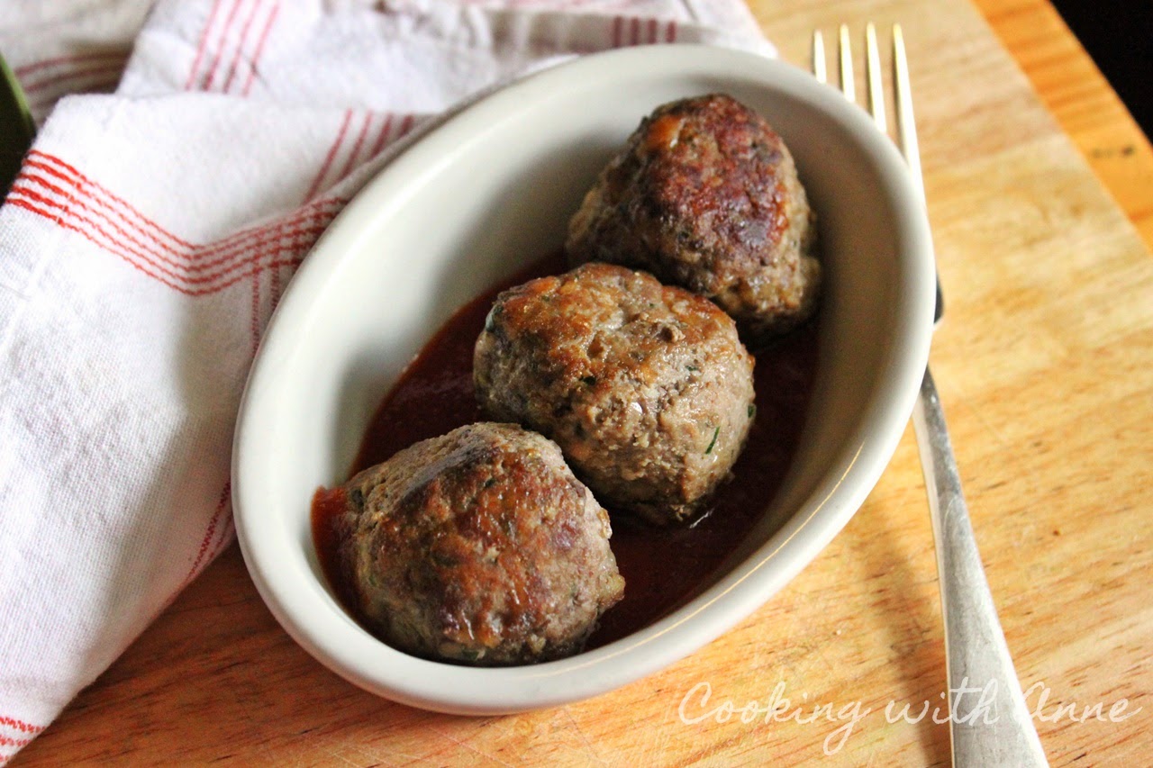 Anne's Italian Meatballs