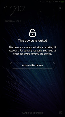 Cara Mengatasi Xiaomi Redmi 4A Yang Terkunci (This Device Is Locked) Work 100%