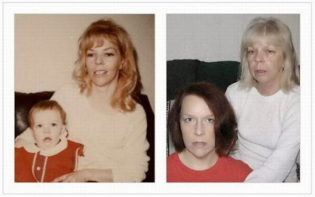 Fotografias de antes y actuales