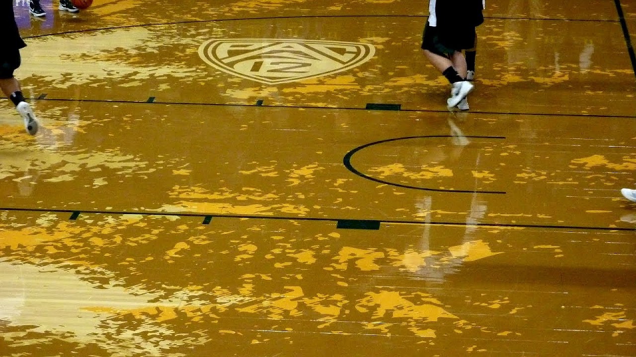 Oregon Ducks Basketball Court Floor Basketball Choices