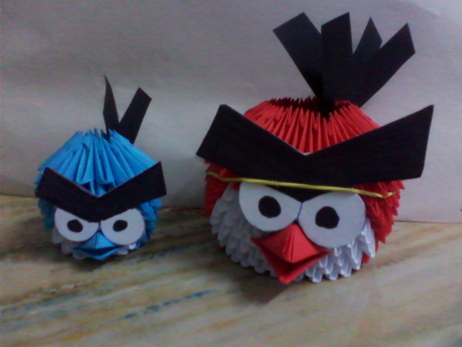 ANGRY BIRD ORIGAMI