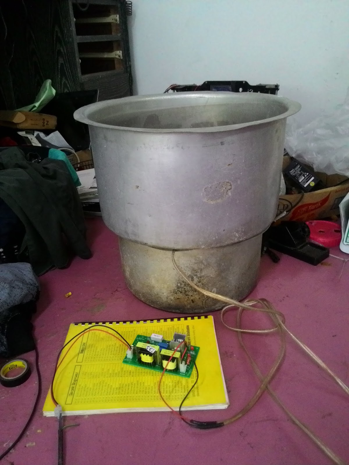 Afdhal Atiff Tan DIY Ultrasonic Cleaner (aka Sonicator)