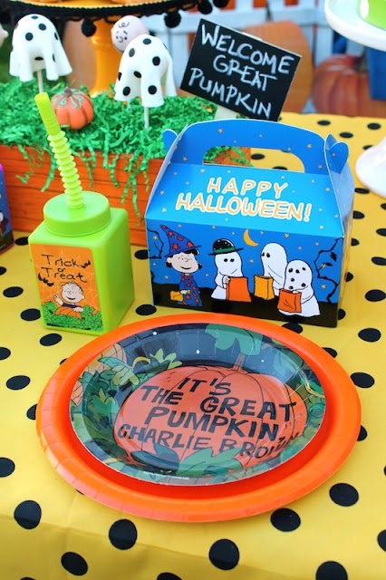 It's The Great Pumpkin, Charlie Brown | Halloween Party Ideas - LAURA'S ...