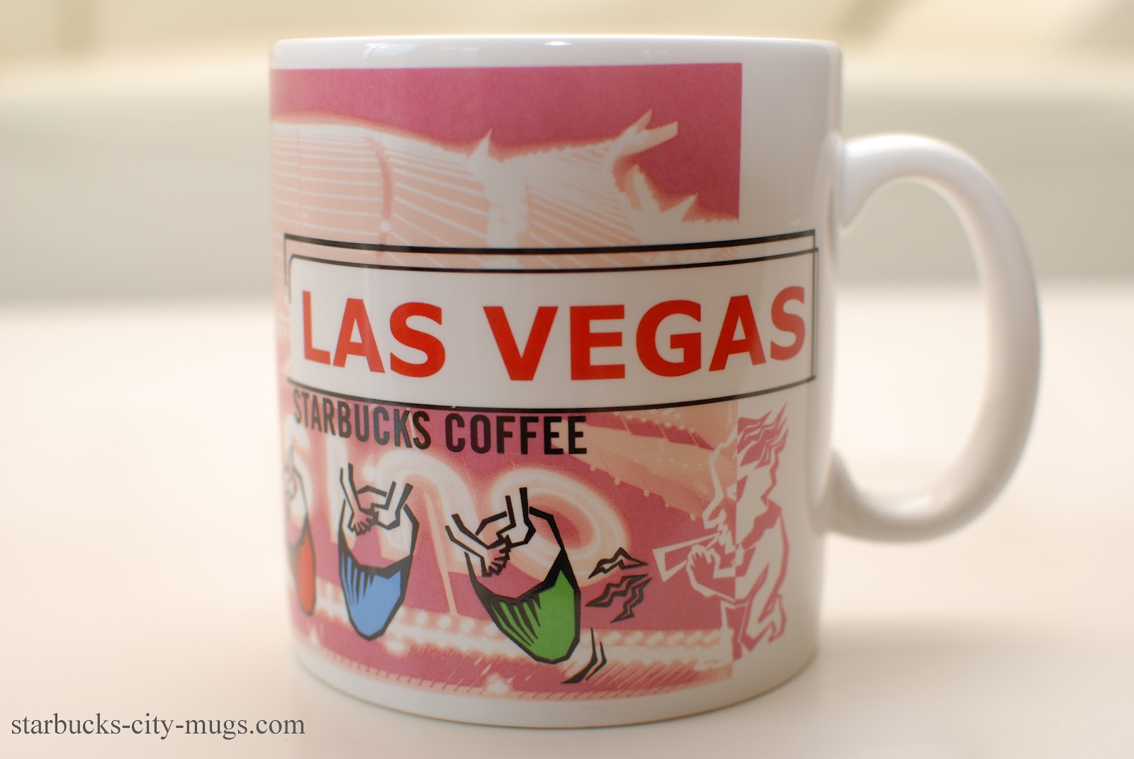 Starbucks City Mugs LAS VEGAS '99 SERIES CITY MUGS
