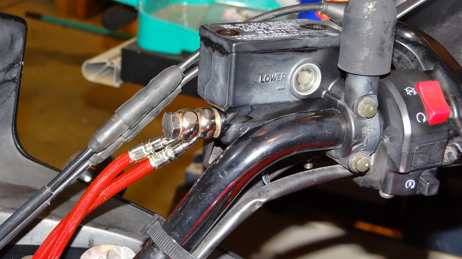 Grace, Talent, Higher Works and Humility VStrom DL650 new pads and