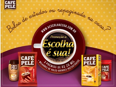 Participar da nova promoção Café 2014 A Escolha é Sua