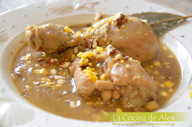 Jamoncitos De Pollo En Pepitoria