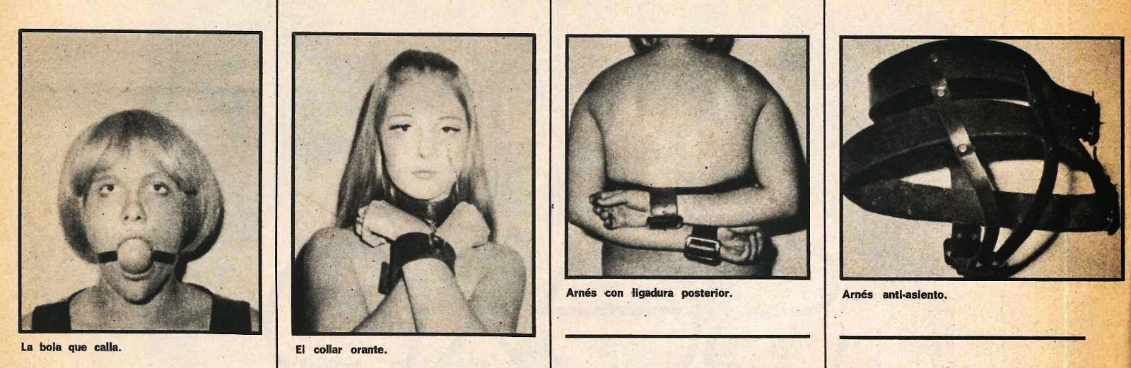 catalogo de aticulos bdsm vintage 1972