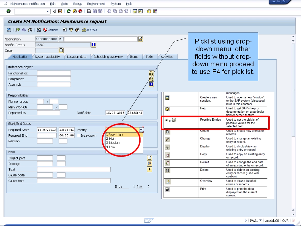 青蛙SAP分享 Froggy's SAP sharing N13 SAP Buttons/ICONS Explained