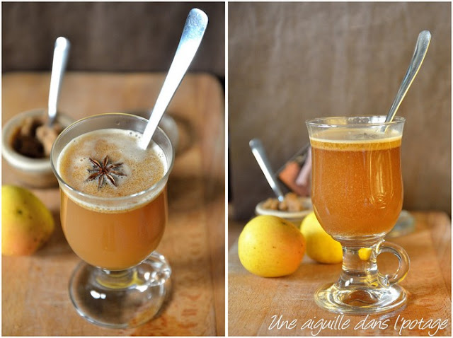 hot buttered apple cider