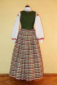 FolkCostume&Embroidery: Costume of South Selonia, Biržai and Nereta ...