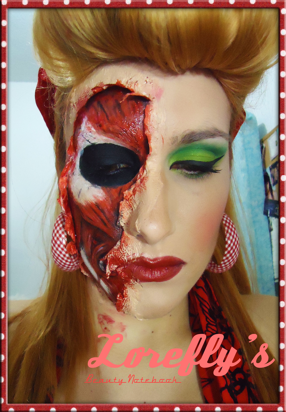 Lorefly S Beauty Notebook Halloween Makeup Pin Up