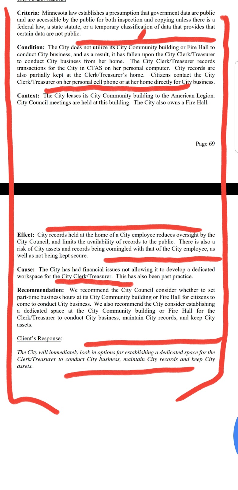 Robin Hensel Marguerite Cofell Embezzlement Breaking