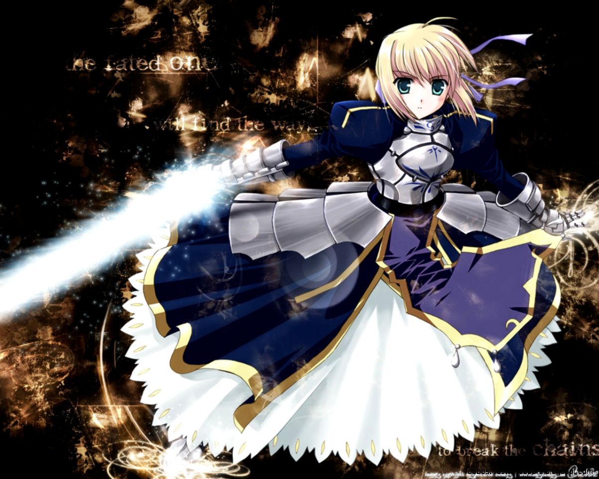 Image   2119 fate stay night saber wallpaper 1280x1024 customity
