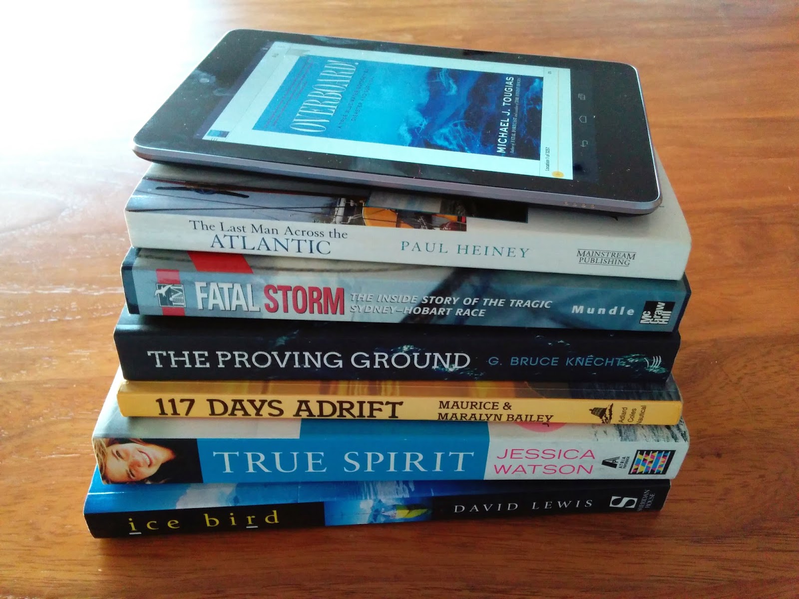 Review Holiday reading sea survival and solo sailing