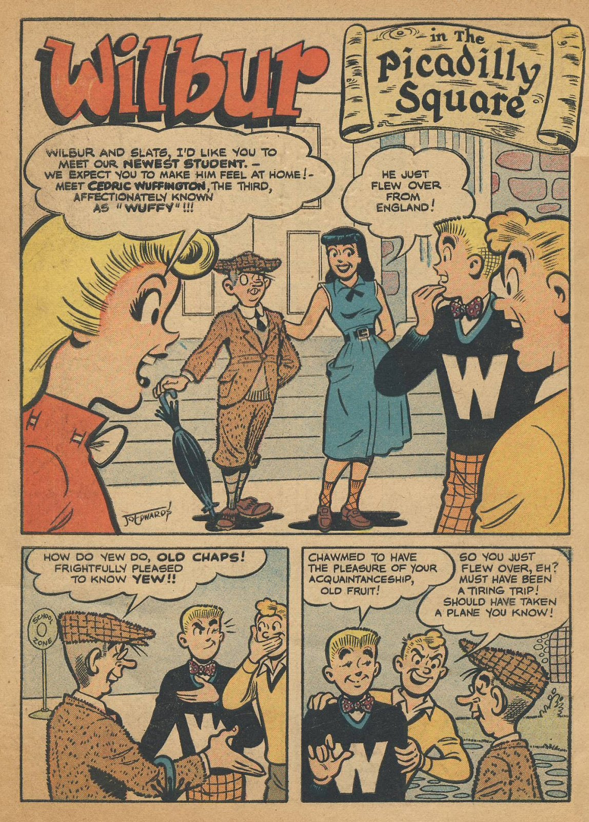 FourColor Shadows WilburJoe Edwards1954