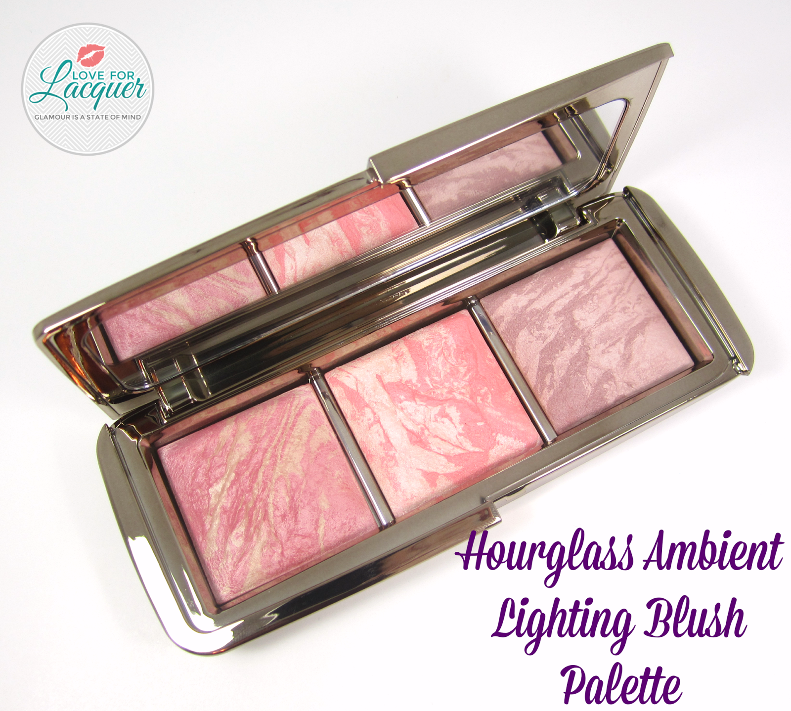 is Premonition kom over Hourglass Ambient Lighting Blush Palette - Swatches & Review - Love for  Lacquer