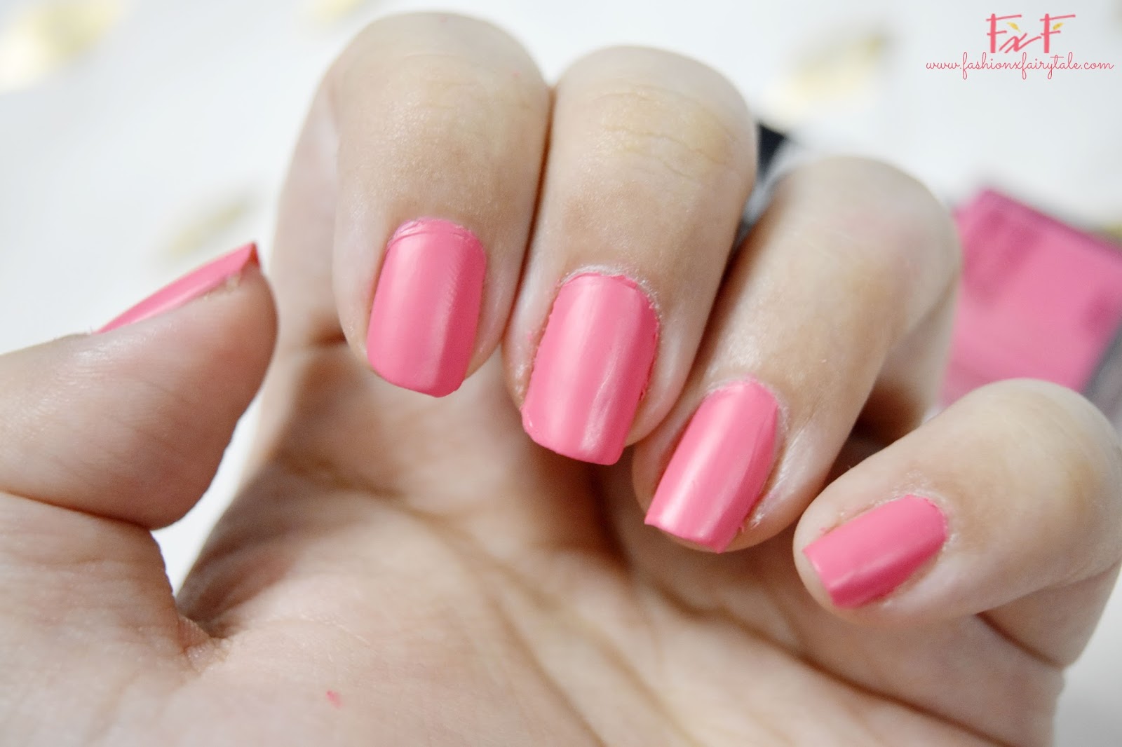 BYS Matte Pink Nail Polish Review - Fashion Fairytale