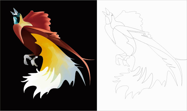 27+ Gambar Burung Cendrawasih Yg Mudah Digambar, Yang Keren!