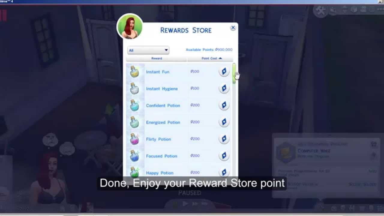 Sims 4 perk points cheat