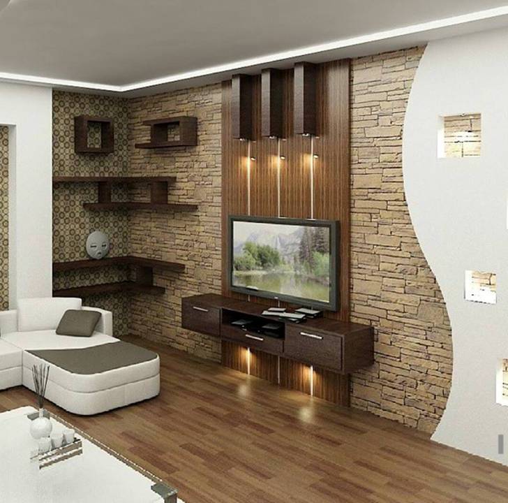 Modern Home Interior Design Tv Room for Large Space