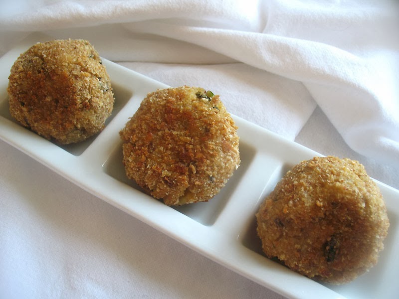 Baked Mushroom Arancini Lisa S Kitchen Vegetarian Recipes