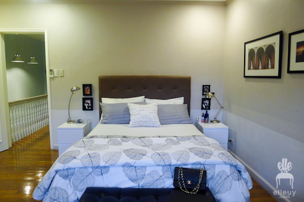 simple clean hotel-inspired neutral bedroom