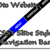 CSS3 Slide Style Navigation Bar