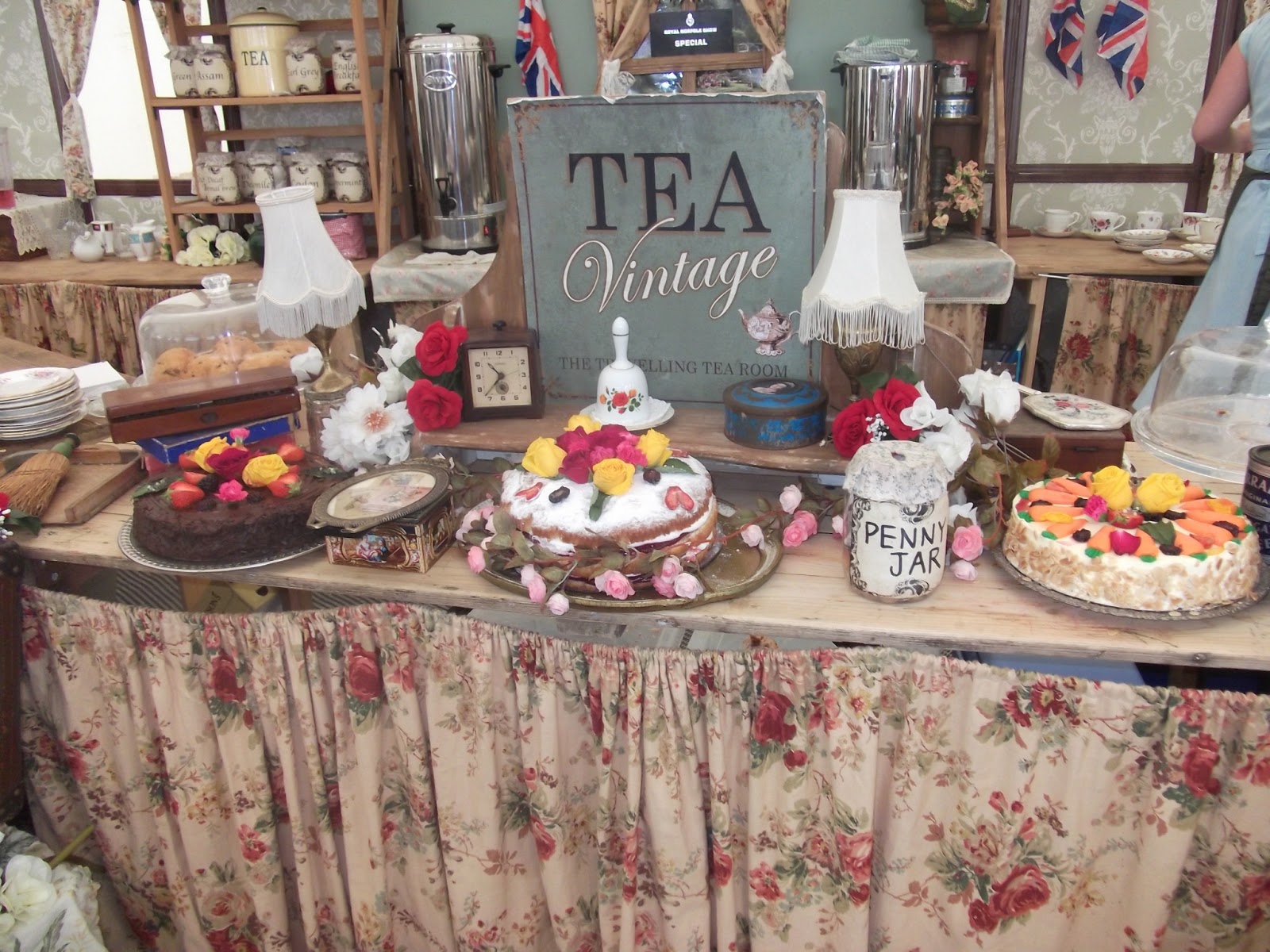 Vintage Country Rose Vintage Tea Rooms at the Norfolk Show!x