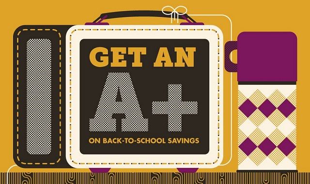Image: Get an A+ On Back-To-School Savings
