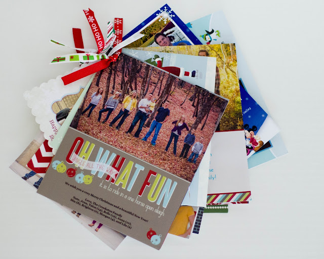 Christmas Card Storage Idea Creative Housewives