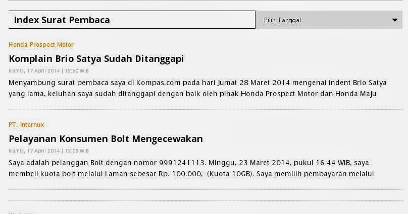 Contoh Dan Tips Menulis Surat Pembaca Murad Maulana
