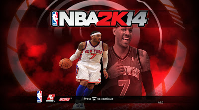 NBA 2K14 Melo Game Title Screen Mod