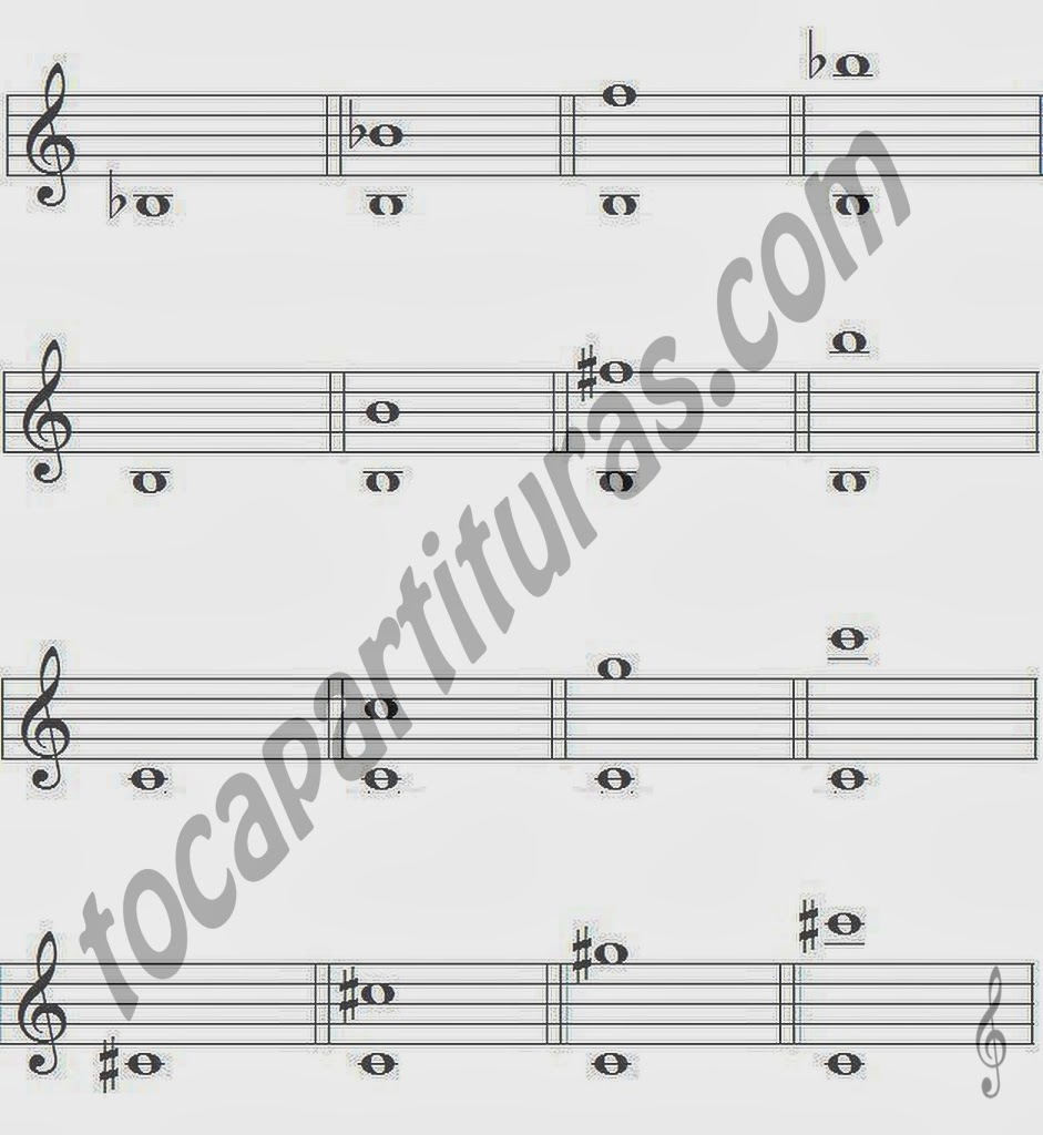 Ejercicio 2 para Aprender Armónicos con saxofón 