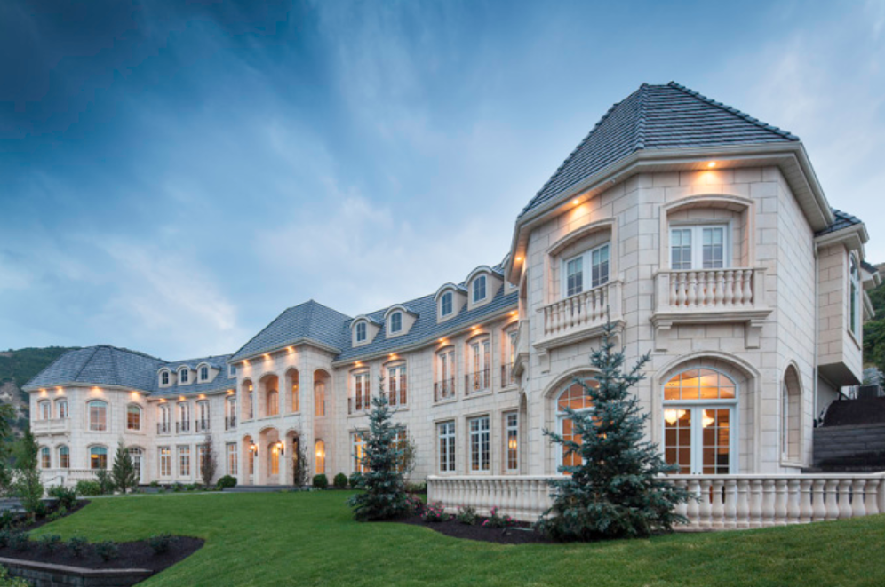 22,000 Square Foot FrenchInspired Mega Mansion In Draper, UT THE