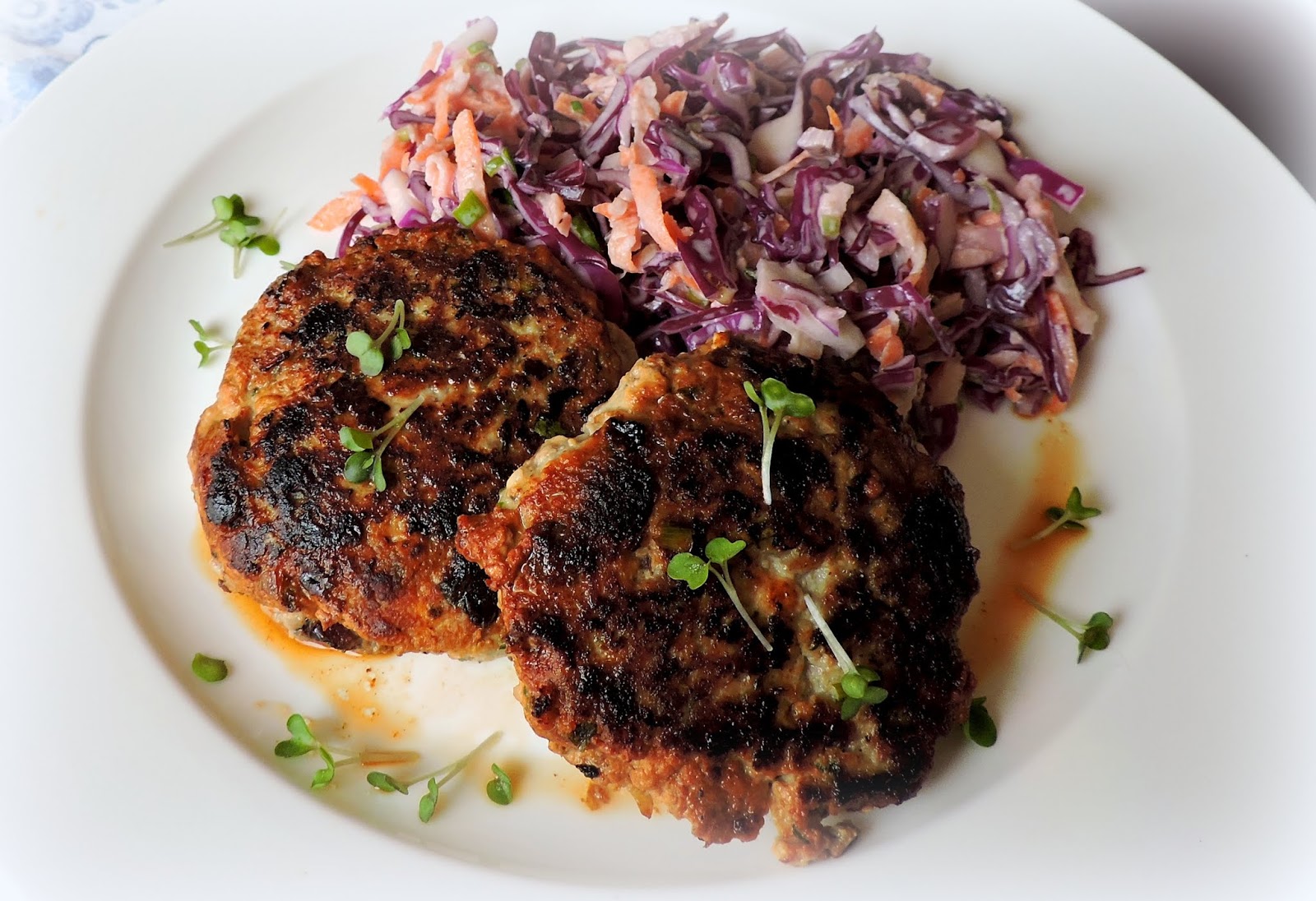 Turkey Burgers with Cranberries & Goat's Cheese The English Kitchen